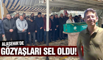 Alaşehirli öğretmene acı veda!