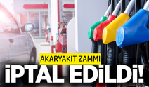 Araç sahipleri dikkat: Zam iptal edildi!