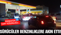 Manisa’da Akaryakıt Kuyruğu: Zam Haberi Sürücüleri İstasyonlara Döktü!