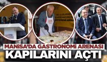 Manisa Mesir Festivali’nde gastronomi arenası açıldı