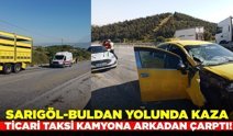 Sarıgöl-Buldan yolunda kaza: 1 yaralı