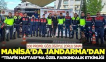 Manisa'da Jandarma'dan "Trafik Haftası"na Özel Farkındalık Etkinliği: Alkol Gözlüğüyle Acı Tecrübe