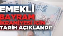 Emekli bayram ikramiyeleri için tarih belli oldu
