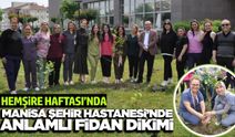 Manisa Şehir Hastanesi’nde Hemşireler Haftası’na özel anlamlı etkinlik