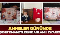 Salihli Belediyesi’nden Anneler Günü’nde Şehit ailelerine anlamlı ziyaret