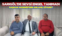 Başkan Akdeniz gönüllere dokunmaya devam ediyor!