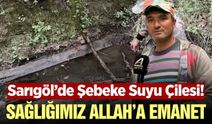 Sarıgöl'de şebeke suyu tepkisi: 'Yıllardır çözüm bekliyoruz'