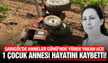 Sarıgöl'deki traktör kazasından acı haber!