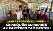 Sarıgöl’ün Gururu Yüksel Şeref’e Ankara’dan Davet