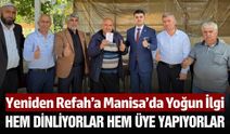 Yeniden Refah Partisi’nden Manisa’da “Geçim” Mesaisi