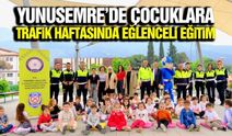 Yunusemre’de miniklere trafik bilinci eğitimi