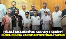 Manisa'da minik yürekler Kur'an-ı Kerim'i en güzel okumak için yarıştı