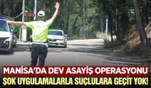 Manisa Emniyeti'nden Dev Asayiş Operasyonu: Binlerce Araç ve Kişi Denetlendi
