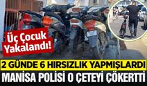 Manisa'da Motosiklet Hırsızlığı Çetesi Çökertildi: 3 Gözaltı