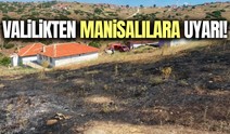Manisa valiliğinden vatandaşlara uyarı!