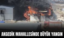 Manisa'da büyük yangın! Alevler bir anda yükseldi