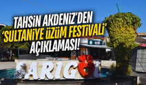 Sarıgöl'de 18. Sultani Üzüm Festivali için geri sayım!