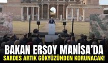 Artık gökyüzünden korunacak: Bakan Ersoy Manisa'da açılış yaptı