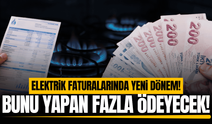 Elektrik faturasında yeni dönem: O kişiler artık fazla ödeyecek!