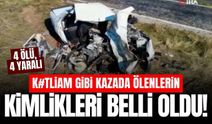 Afyonkarahisar’daki feci kazada ölenlerin kimlikleri belli oldu!