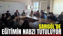 Sarıgöl'de eğitim faaliyetleri değerlendirildi
