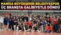 Manisa BBSK üç branşta birden parkeyi titretti!