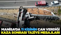 Manisa’da Belediye Başkanlarından Akhisar’daki Kaza İçin Geçmiş Olsun Mesajları