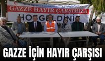 Manisa’da Gazze İçin Hayır Çarşısı Kuruldu