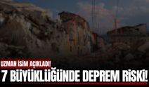 Uzman isimden kritik açıklama: 7 büyüklüğünde deprem riski!