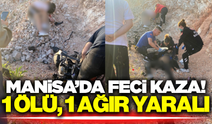 Manisa'da Motosiklet Kazası: 1 Ölü, 1 Ağır Yaralı