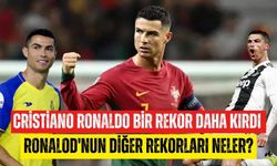 Cristiano Ronaldo bir rekor daha kırdı Peki Ronaldo'nun diğer rekorları neler?