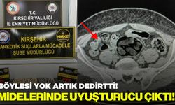 2 kişinin midesinde 1 kilo 850 gram uyuşturucu çıktı!