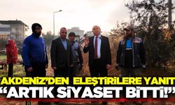 Tahsin Akdeniz, okul yolu eleştirilerine cevap verdi!