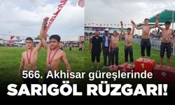566. Akhisar Yağlı Güreşlerinde Sarıgöl Rüzgarı Esti!