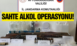 Afyonkarahisar'da sahte alkol operasyonu: 1 gözaltı