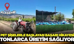 Alaşehirli kadın çiftçinin yükselen girişimi
