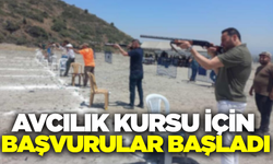 Aydın'da avcılık eğitimi kursu başvuruları başladı!