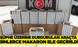 Aydın'da binlerce makaron ele geçirildi!