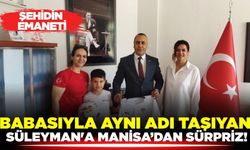Babasıyla aynı adı taşıyan Süleyman'a Büyükşehir'den kutlama