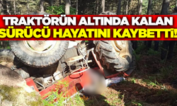 Balıkesir'de devrilen traktörün altında kalan sürücü öldü!