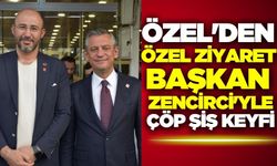 Genel Başkan Özel’e coğrafi işaretli çöp şiş ikramı