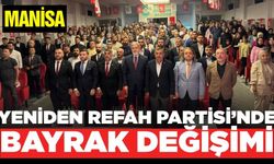 Yeniden Refah Partisi Yunusemre İlçe Başkanlığı'nda görev değişimi