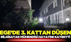 Ege'de feci ölüm: 3. kattan düşen genç öldü