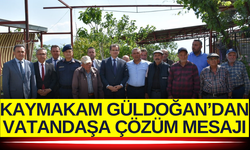 Salihli’de Kaymakam Güldoğan, Mahalle Ziyaretleriyle Halkın Talepleri dinledi
