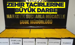 Zehir Tacirlerine Geçit Yok  128 Bin Doz Bonzai Yakalandı