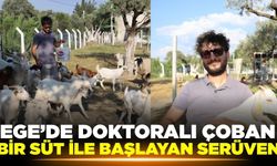 Ege'de kızına süt içirmek için aldığı keçi onu çoban yaptı
