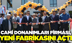 Demirci'de yeni fabrika görkemli bir törenle açıldı!