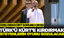 CHP lideri Özel, ''Millet İradesine Sahip Çıkıyor'' mitinginde konuştu