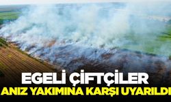 Ege'de "Anız Yakma, Geleceğini Ateşe Atma"