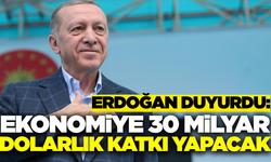 Cumhurbaşkanı Erdoğan'dan doğalgaz müjdesi